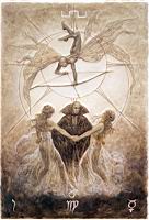 Luis Royo - Black Tarot - The Labyrinth Tarot, 17